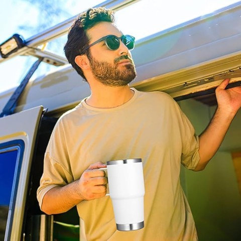 20 oz Tumbler Bulk with Handle Lid